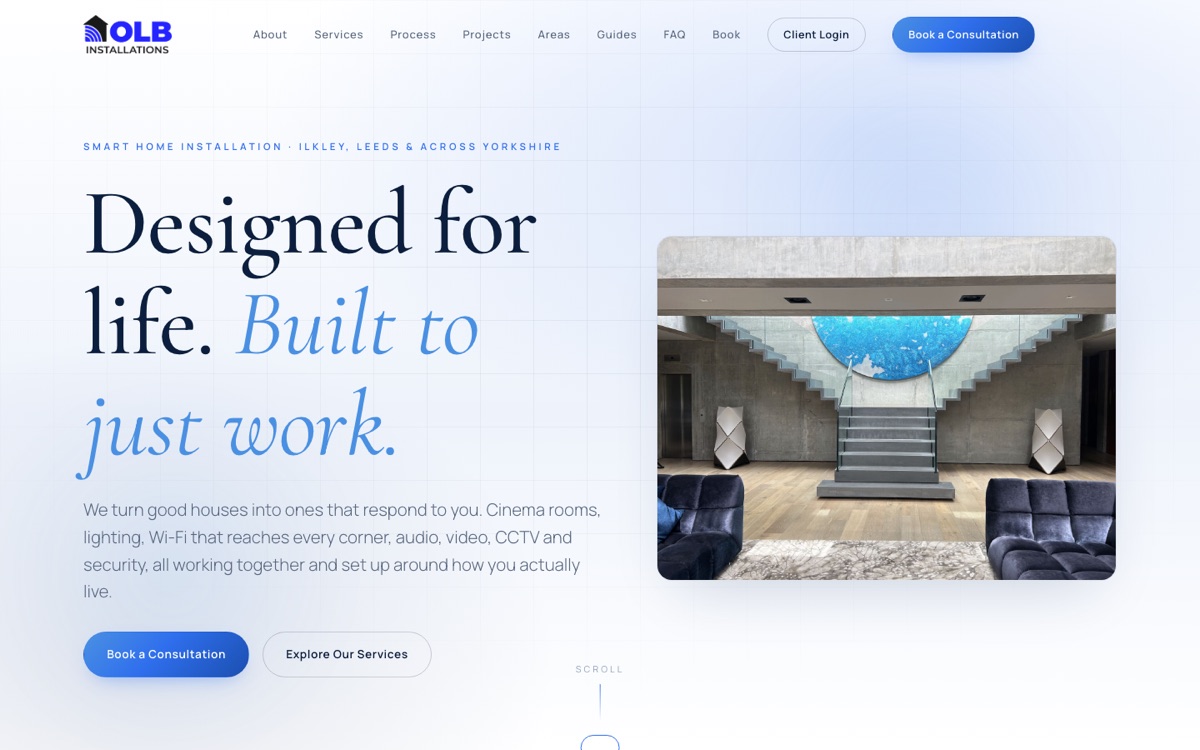 OLB Installations website